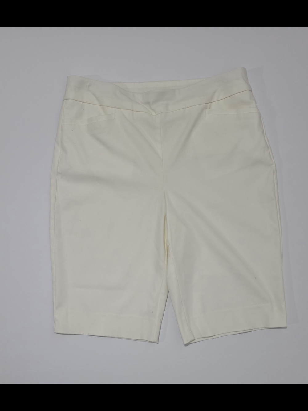 Chico's Off-White Bermuda Shorts